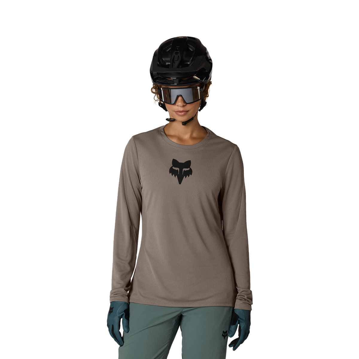 Womens Ranger Fox Head Long Sleeve Jersey